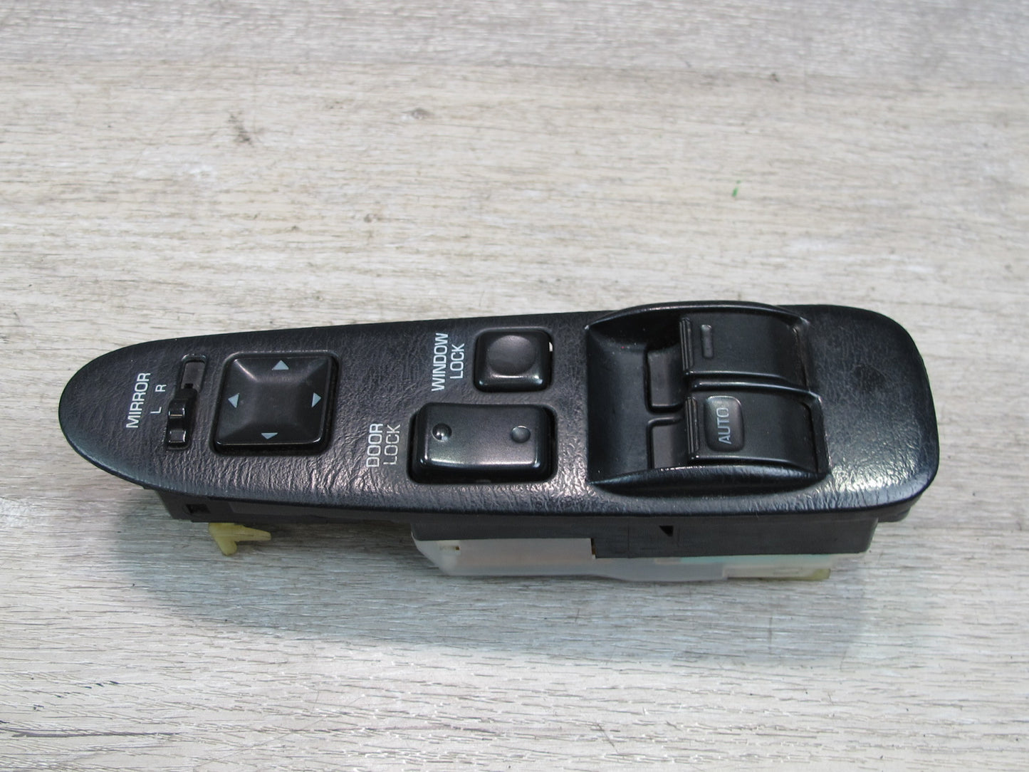 91-95 Toyota SW21L MR2 Set of 2 Left & Right Door Window Mirror Switch Black OEM