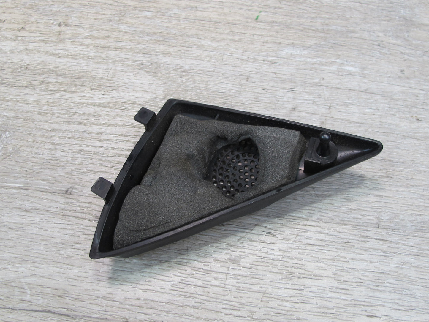 91-92 Toyota SW21L MR2 Set of 2 Left & Right Door Tweeter Trim Cover Black OEM