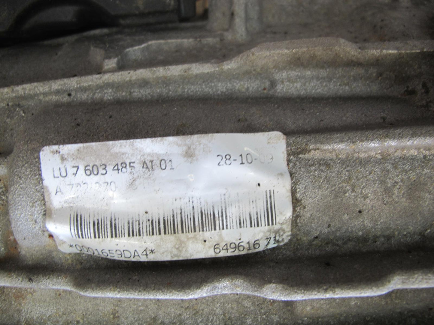 2010-2011 BMW X6 E72 Hybrid GA7AHSCD Automatic Transmission Assembly 124K Miles