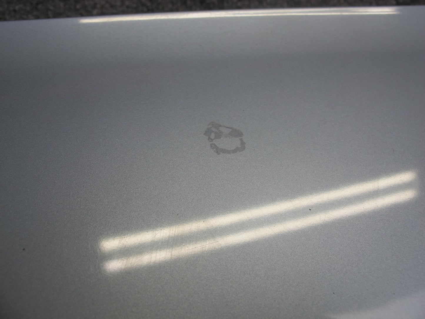 86-91 Mercedes W126 Sedan Rear Trunk Deck Lid Shell Panel OEM