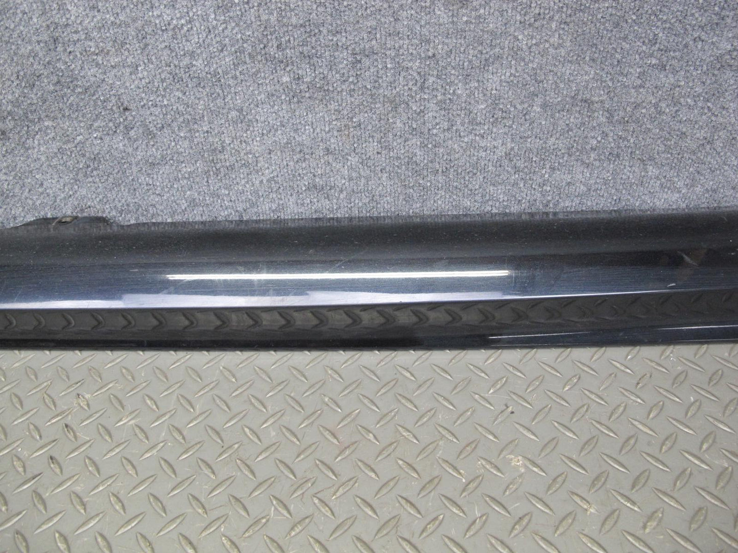 12-13 VW Golf R MK6 2-DR Left Right Side Skirt Rocker Panel Black w Retainer OEM