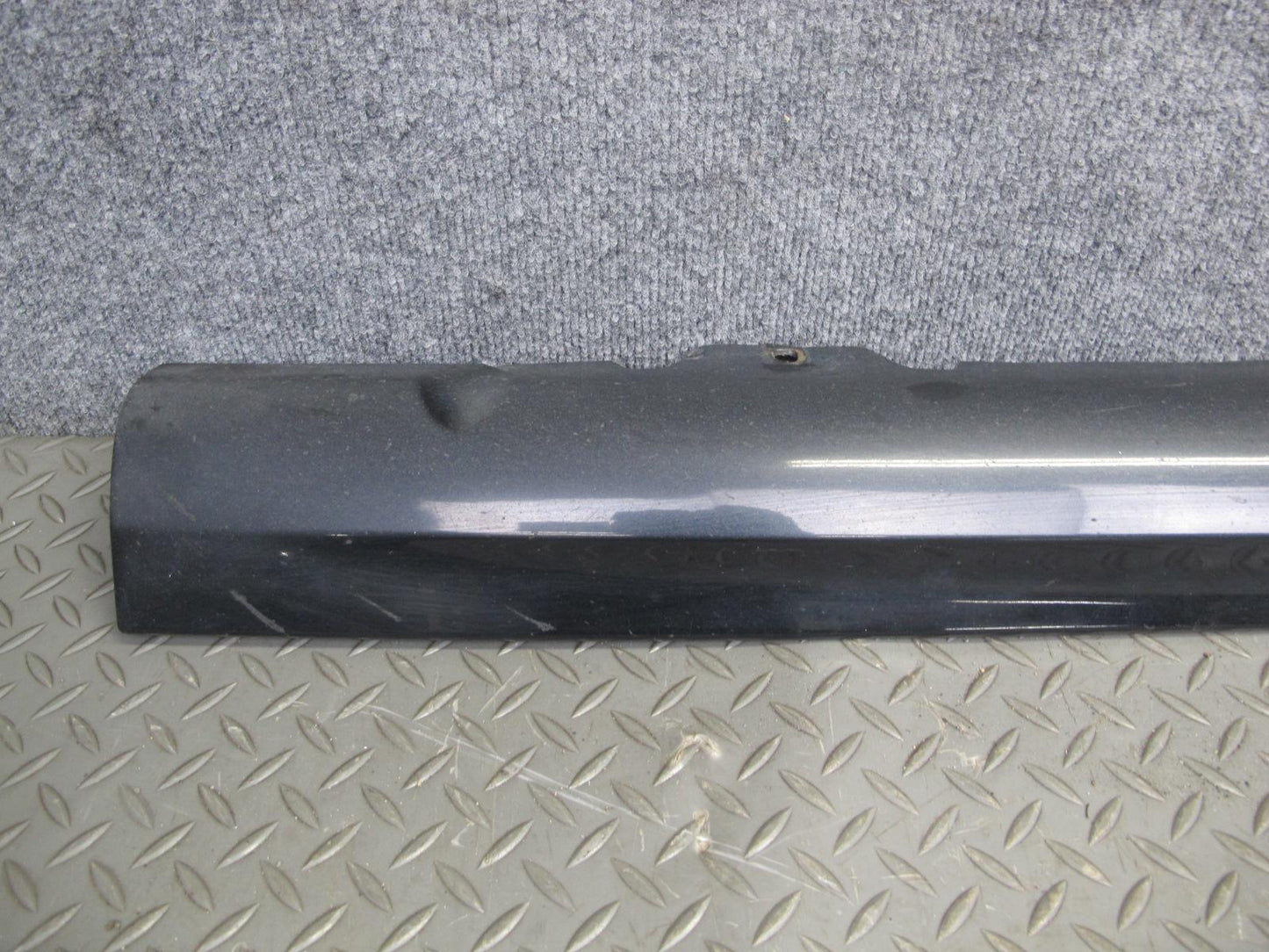 12-13 VW Golf R MK6 2-DR Left Right Side Skirt Rocker Panel Black w Retainer OEM