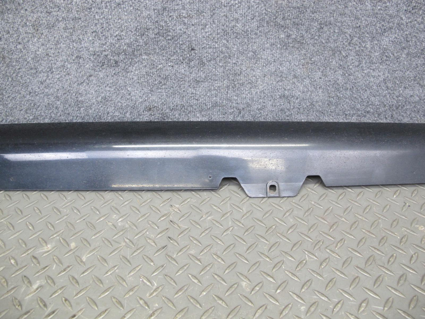 12-13 VW Golf R MK6 2-DR Left Right Side Skirt Rocker Panel Black w Retainer OEM