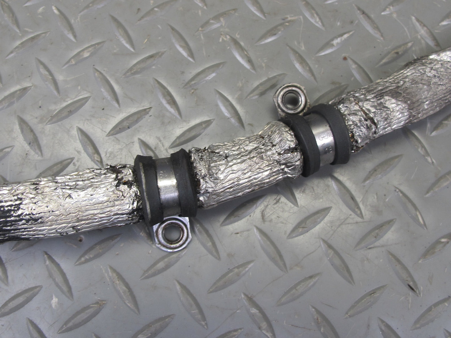 07-09 Mercedes W221 S550 Set of 2 Power Steering Line Hose Pipe OEM