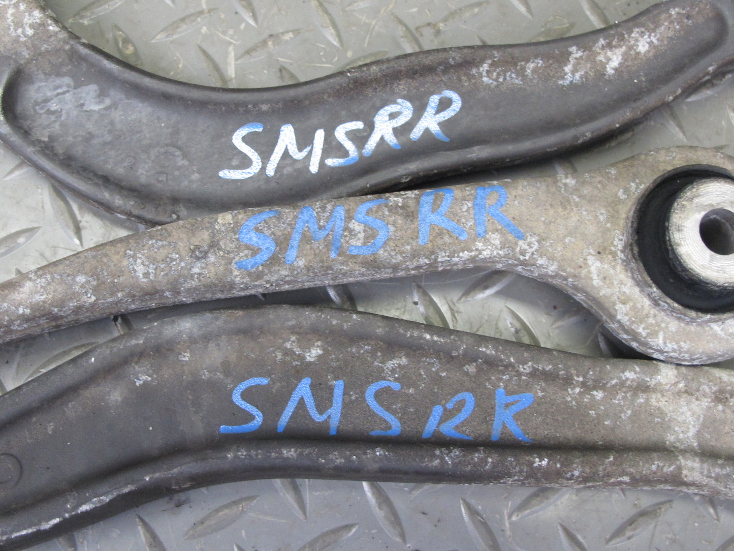 07-13 Mercedes W221 S-class Set of 5 Rear Right Upper & Lower Control Arm OEM