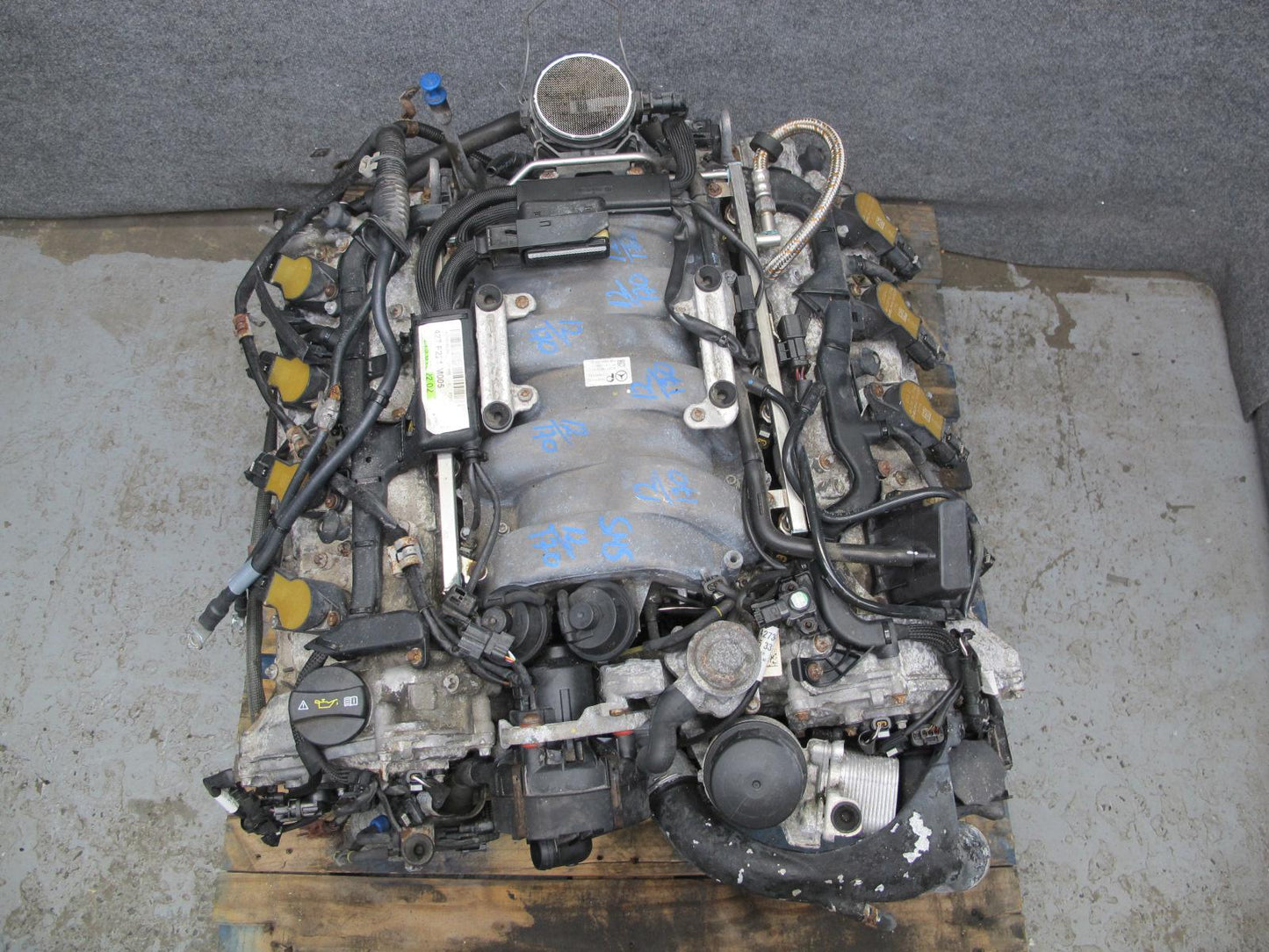 07-11 Mercedes W221 S550 5.5L M273 273.968 4MATIC AWD Engine Motor 166K Miles