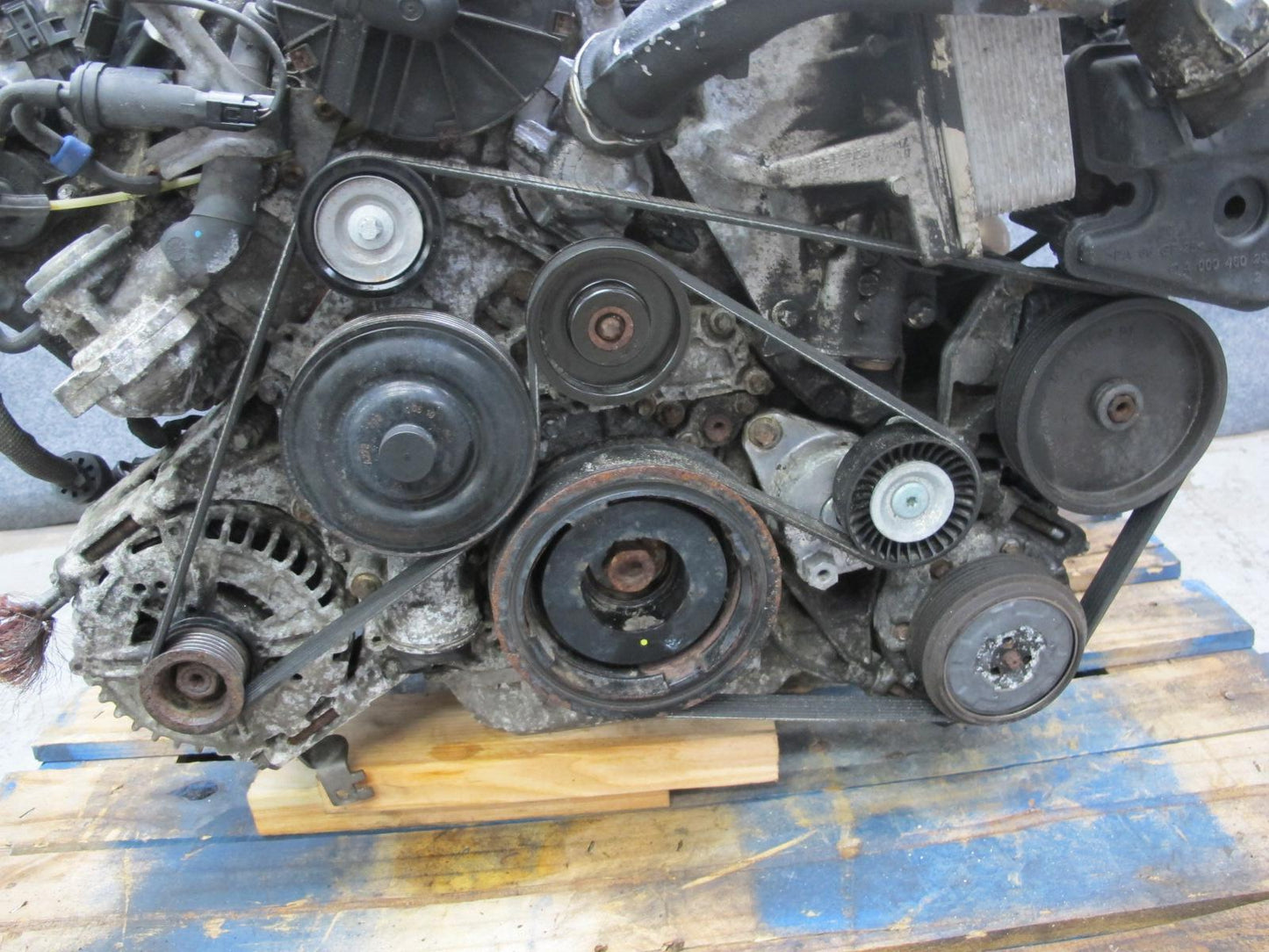 07-11 Mercedes W221 S550 5.5L M273 273.968 4MATIC AWD Engine Motor 166K Miles