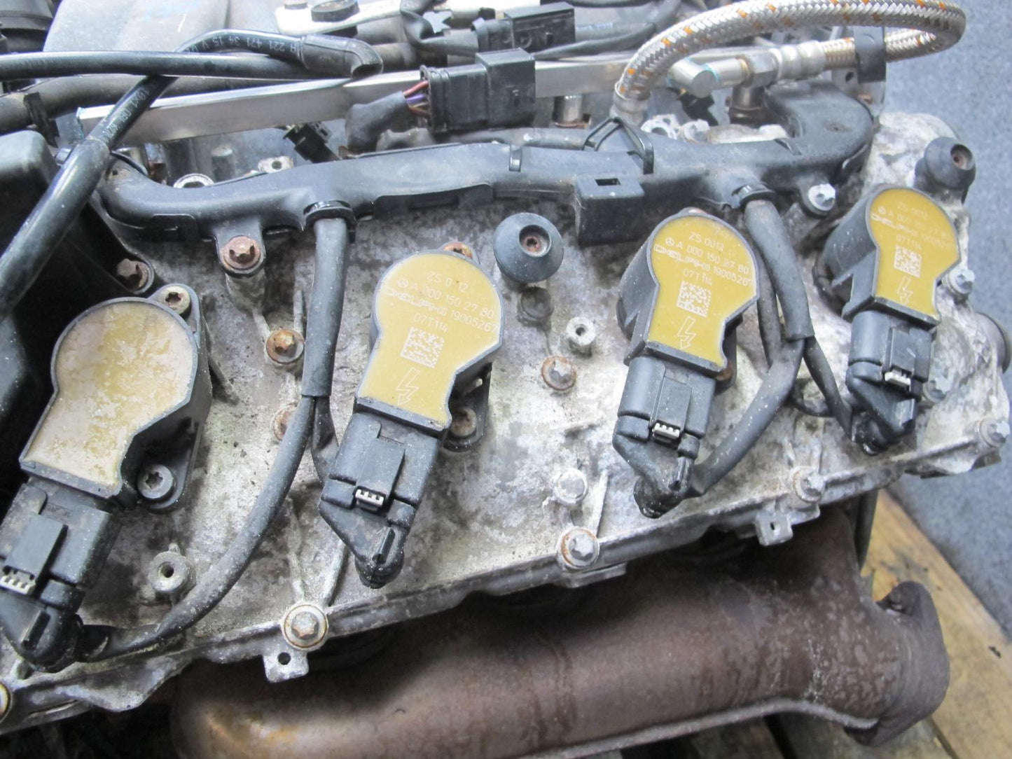 07-11 Mercedes W221 S550 5.5L M273 273.968 4MATIC AWD Engine Motor 166K Miles