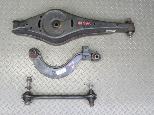 12-13 VW Golf R MK6 Set of 3 Rear Right Suspension Upper & Lower Control Arm OEM
