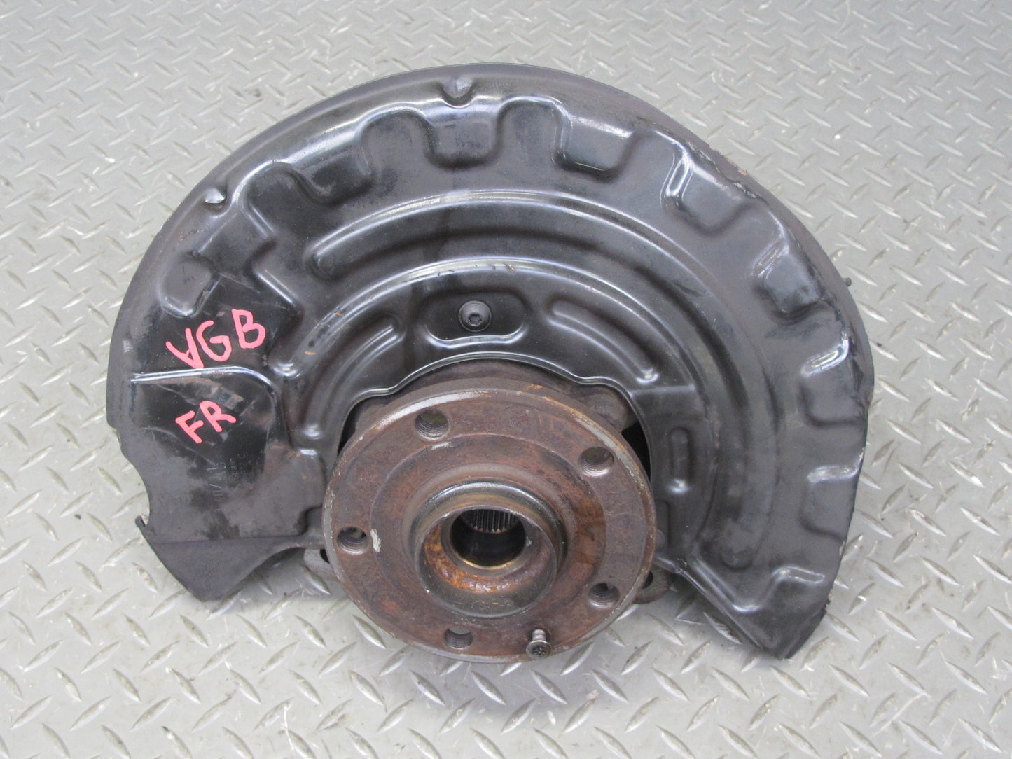 12-13 VW Golf R MK6 Front Right Spindle Knuckle Wheel Hub Bearing OEM