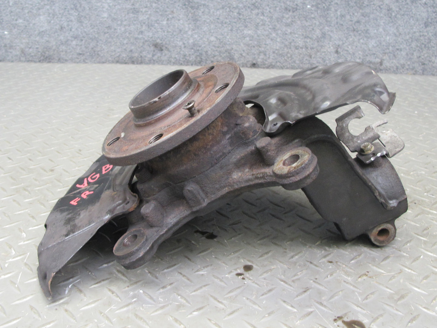 12-13 VW Golf R MK6 Front Right Spindle Knuckle Wheel Hub Bearing OEM