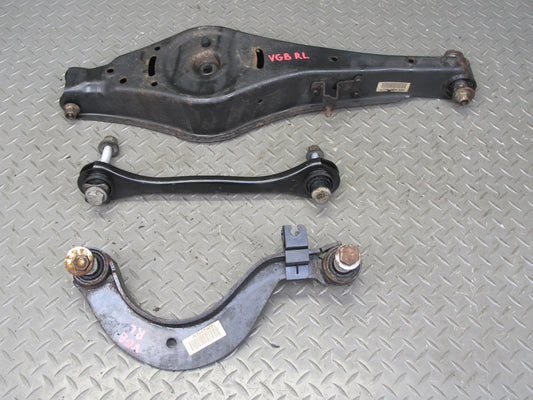 12-13 VW Golf R MK6 Set of 3 Rear Left Suspension Upper & Lower Control Arm OEM