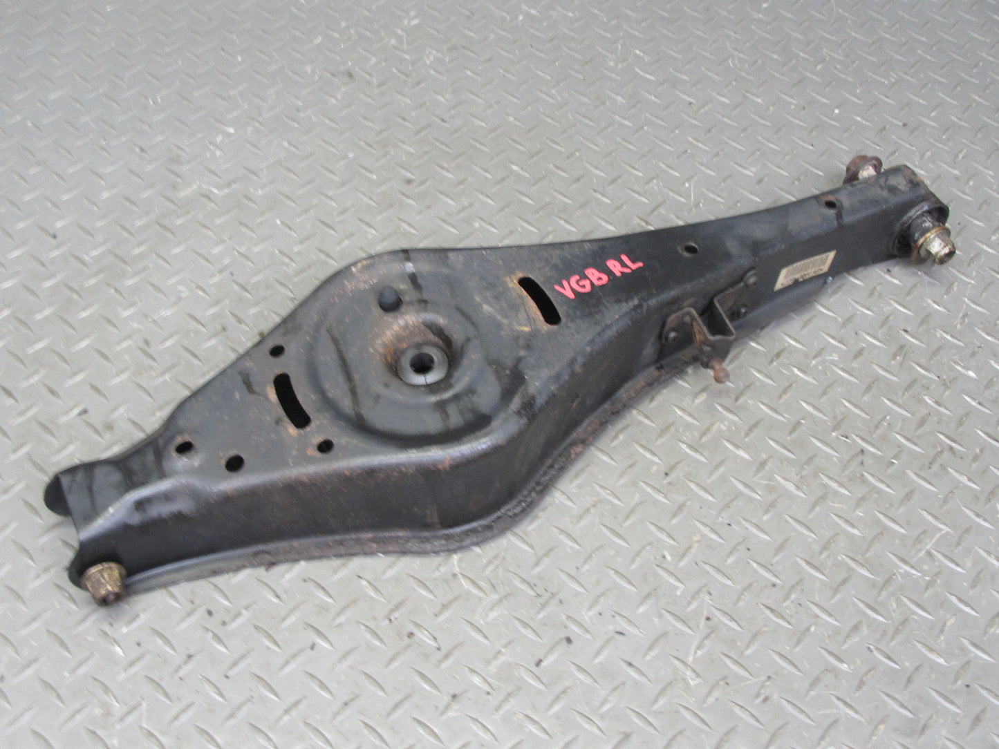 12-13 VW Golf R MK6 Set of 3 Rear Left Suspension Upper & Lower Control Arm OEM