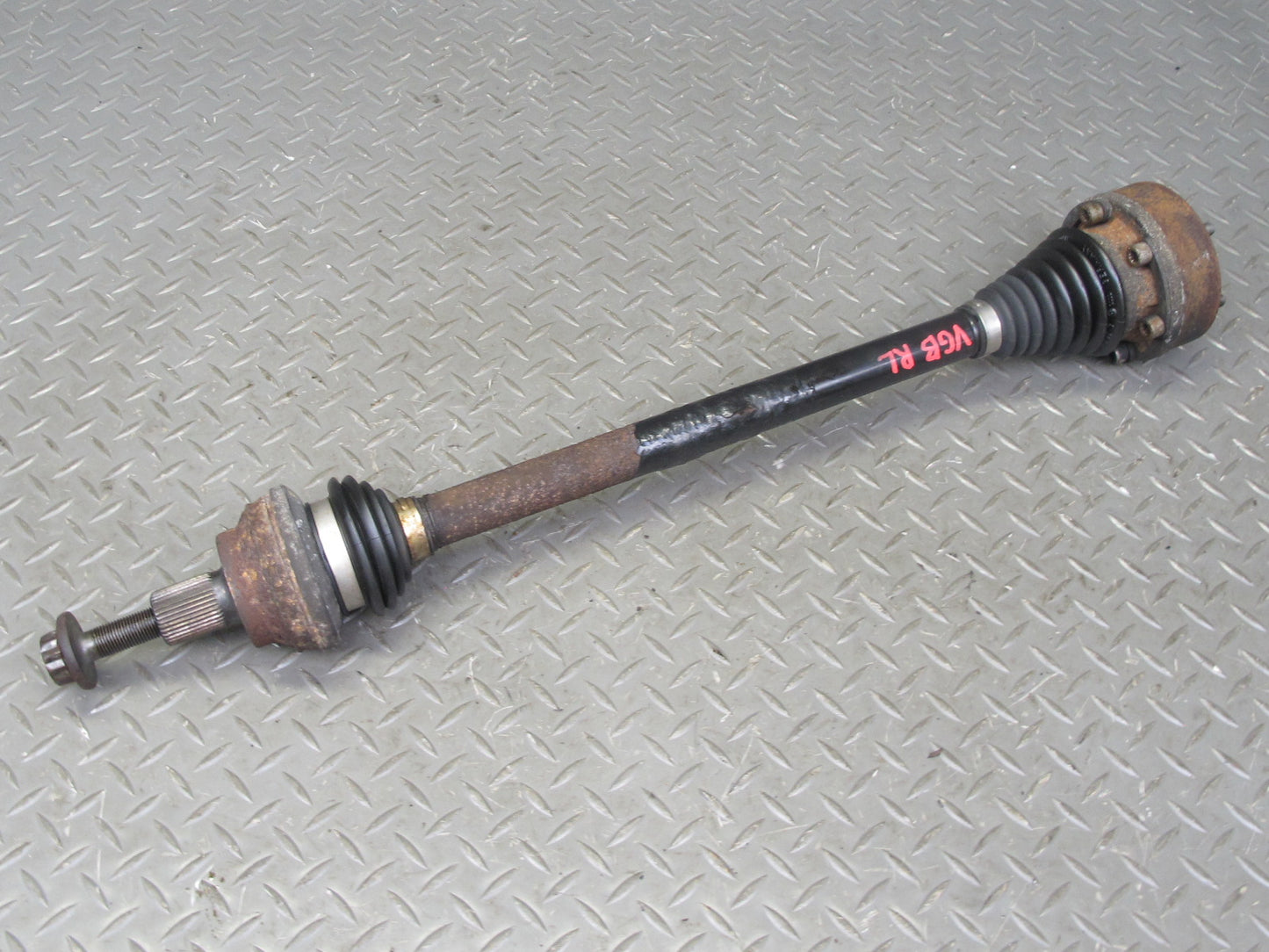 12-13 VW Golf R MK6 AWD Rear Left Axle Half Shaft OEM