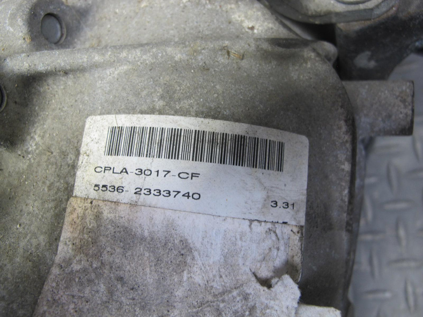 2013-2017 Land Range Rover L405 5.0L 4x4 Front Differential Carrier 3.31 Ratio