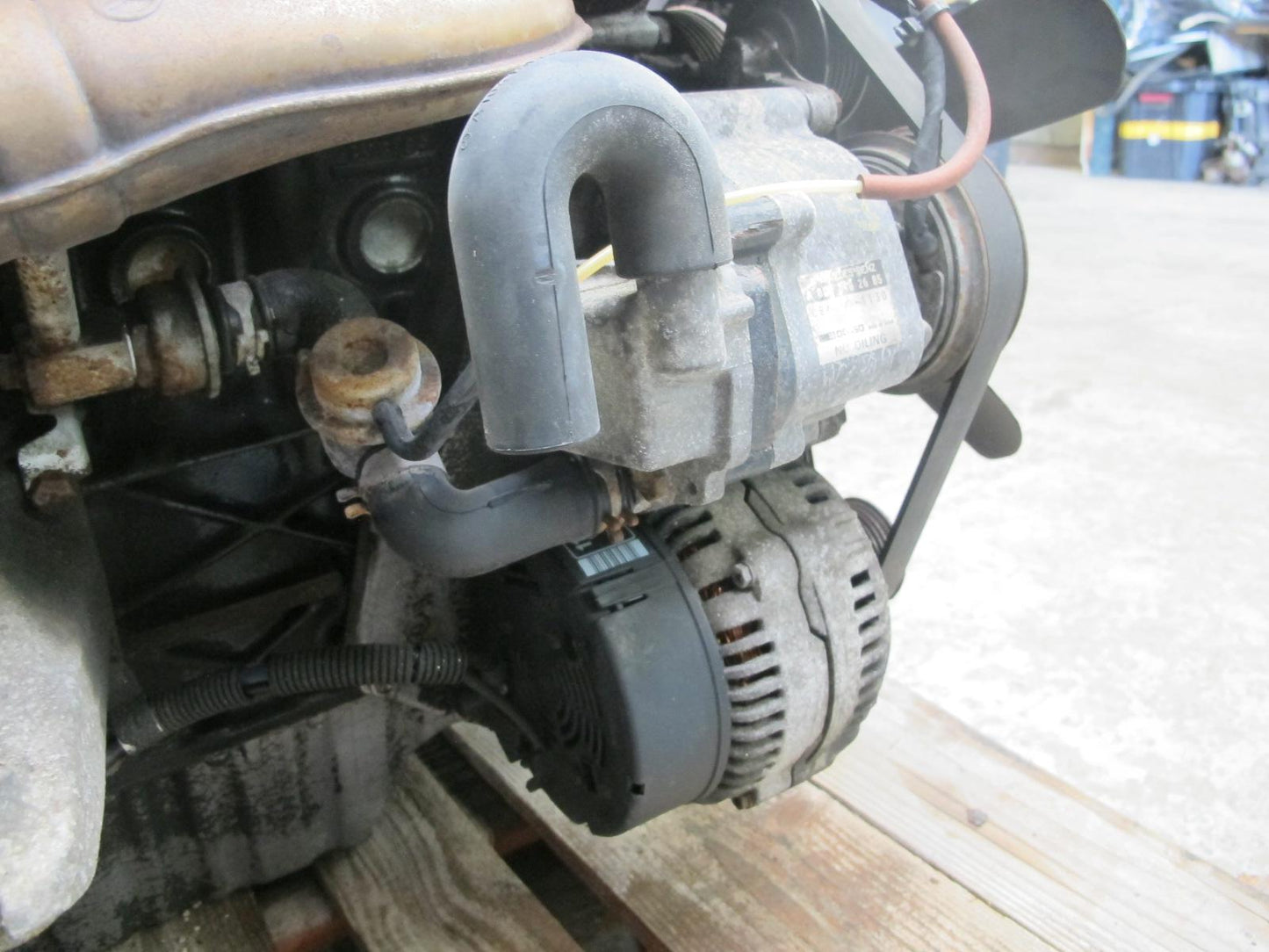 94-95 Mercedes W140 S320 3.2L M104 104.994 Complete Engine Motor OEM