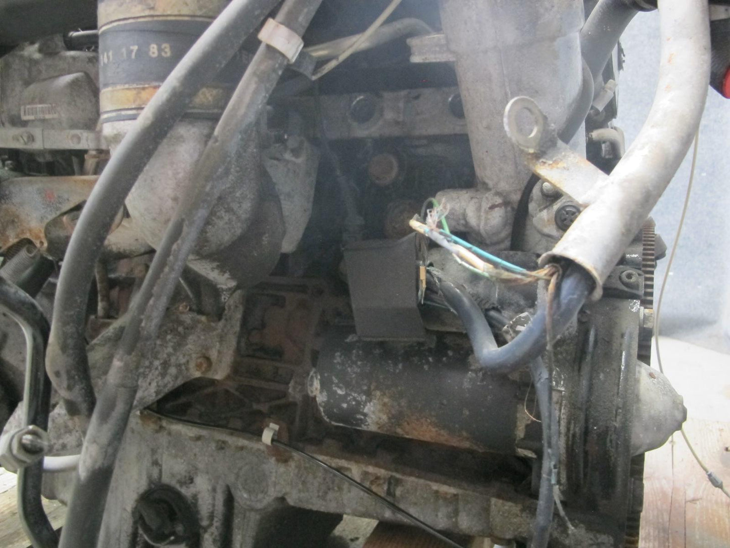 94-95 Mercedes W140 S320 3.2L M104 104.994 Complete Engine Motor OEM