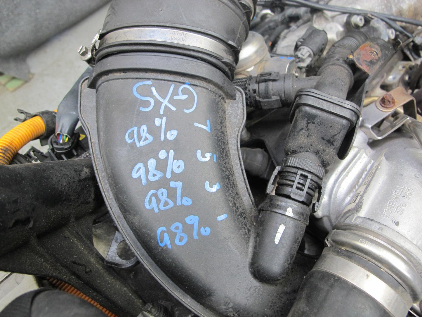 2010-2011 BMW E72 X6 Hybrid 4.4L N63 AWD Complete Engine Motor 123k Miles
