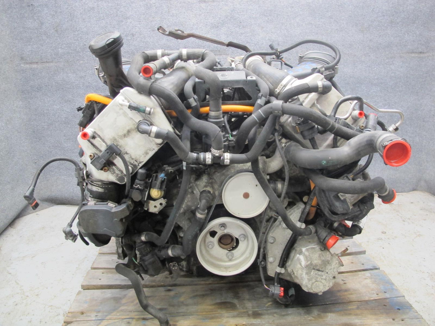 2010-2011 BMW E72 X6 Hybrid 4.4L N63 AWD Complete Engine Motor 123k Miles