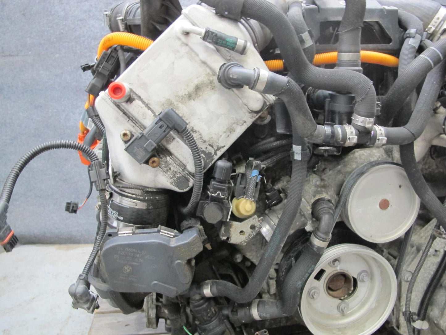 2010-2011 BMW E72 X6 Hybrid 4.4L N63 AWD Complete Engine Motor 123k Miles