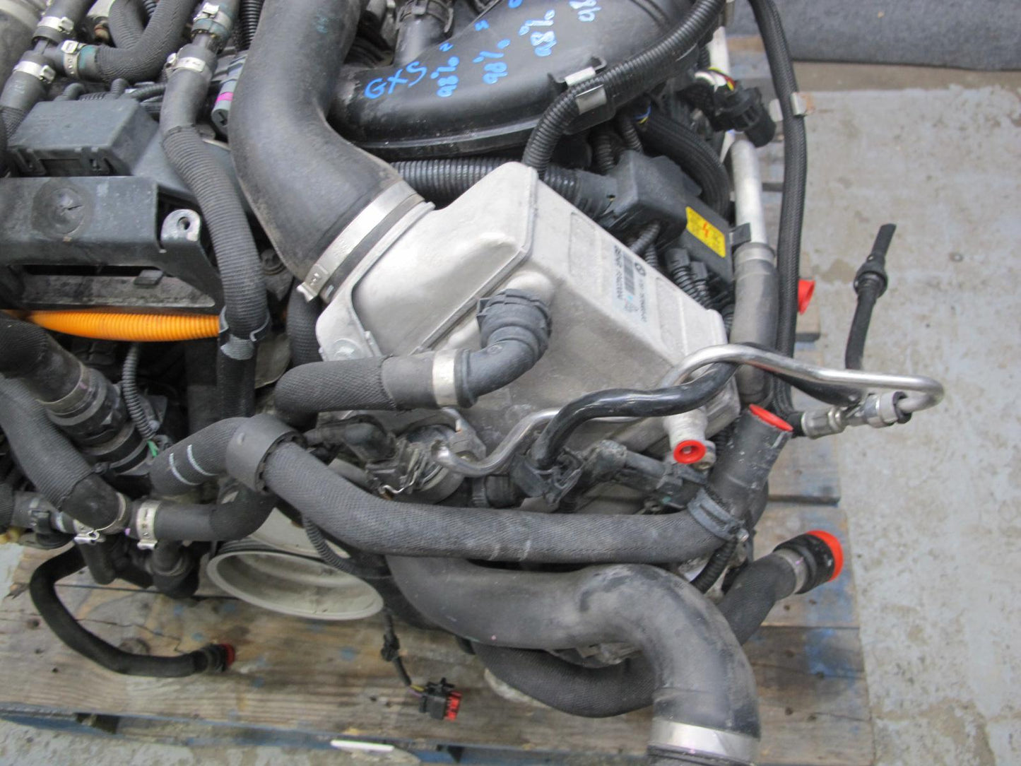 2010-2011 BMW E72 X6 Hybrid 4.4L N63 AWD Complete Engine Motor 123k Miles