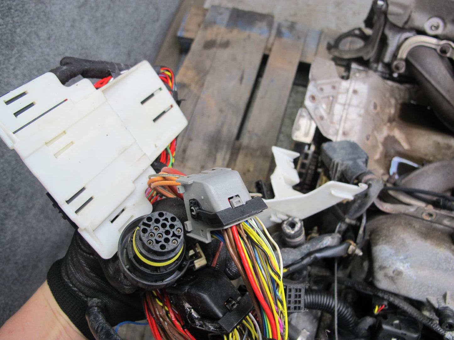 2010-2011 BMW E72 X6 Hybrid 4.4L N63 AWD Complete Engine Motor 123k Miles
