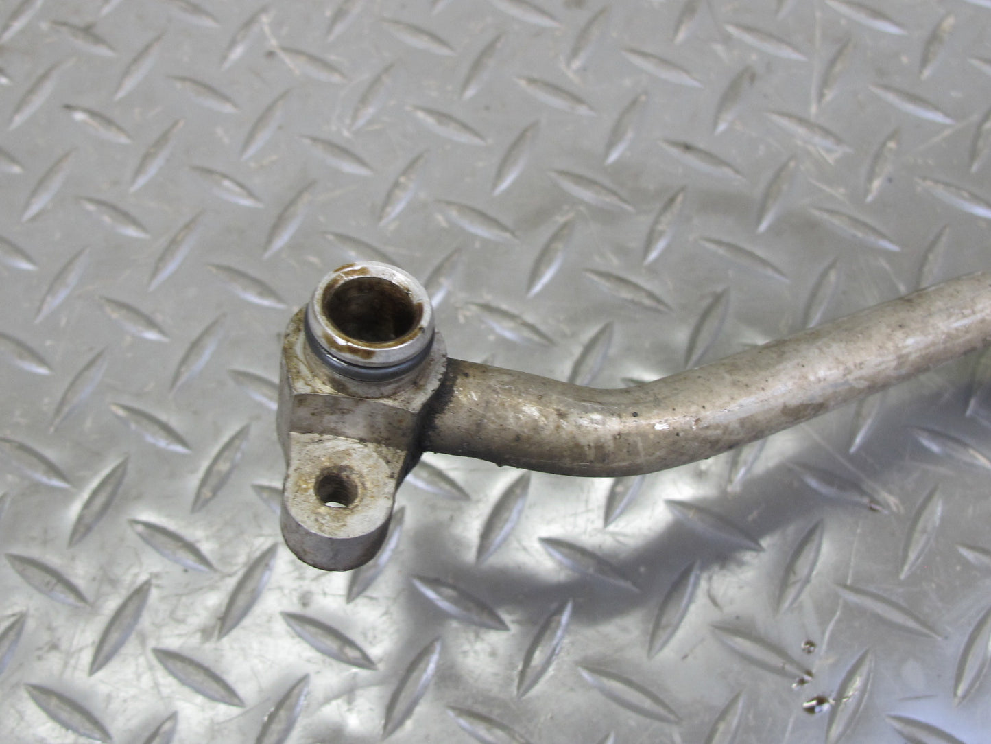 2010-2011 BMW E72 X6 Hybrid N63 Engine Oil Cooler Hose Pipe Line Set of 2