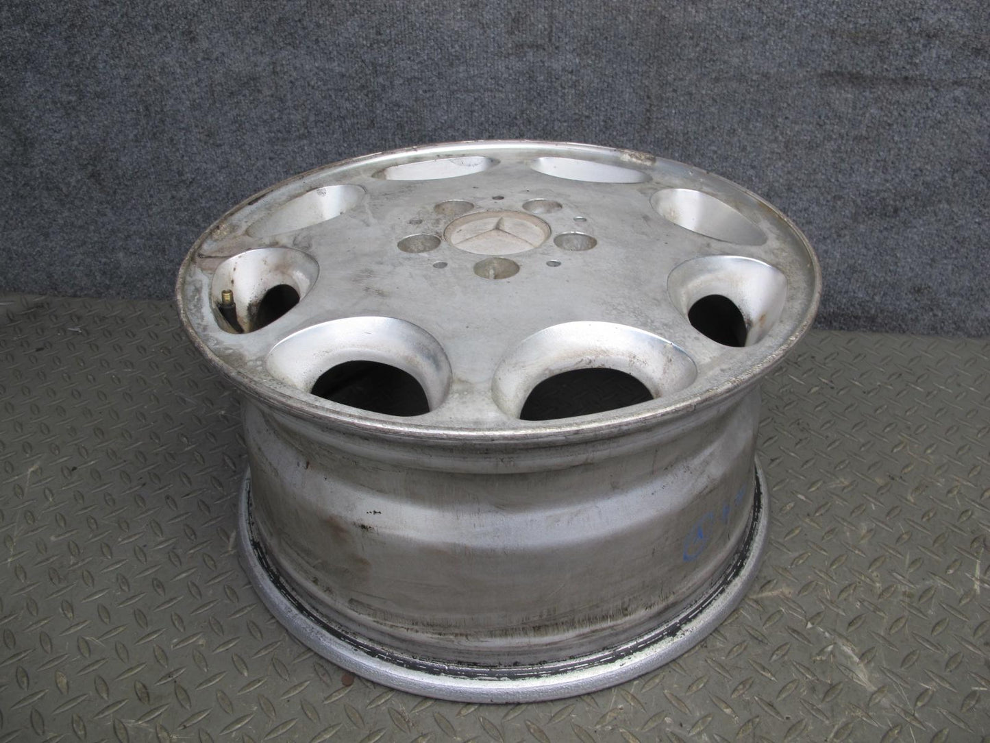 94-99 Mercedes W140 Set of 4 Factory Alloy 16" R16 Wheel Rim 16x7.5J ET51 OEM