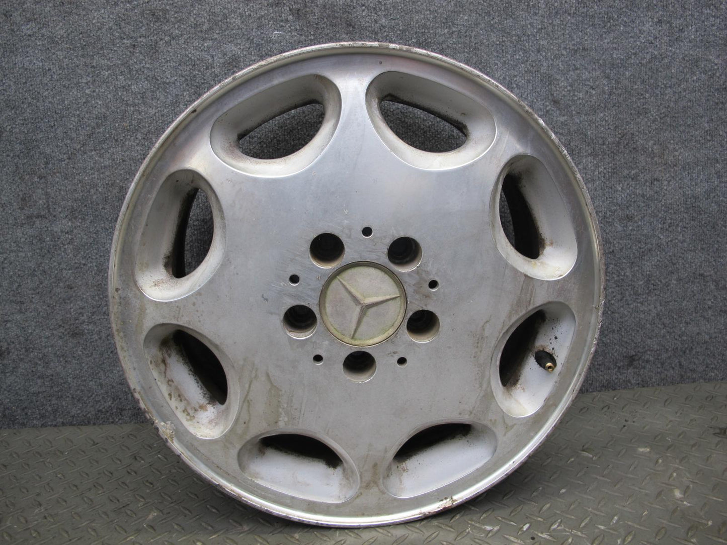 94-99 Mercedes W140 Set of 4 Factory Alloy 16" R16 Wheel Rim 16x7.5J ET51 OEM