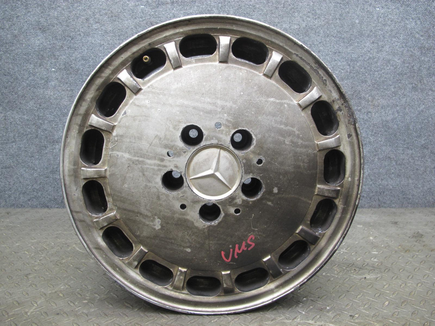 86-89 Mercedes W126 Factory 15" R15 Wheel Rim 15x7J ET25 1264003002 OEM