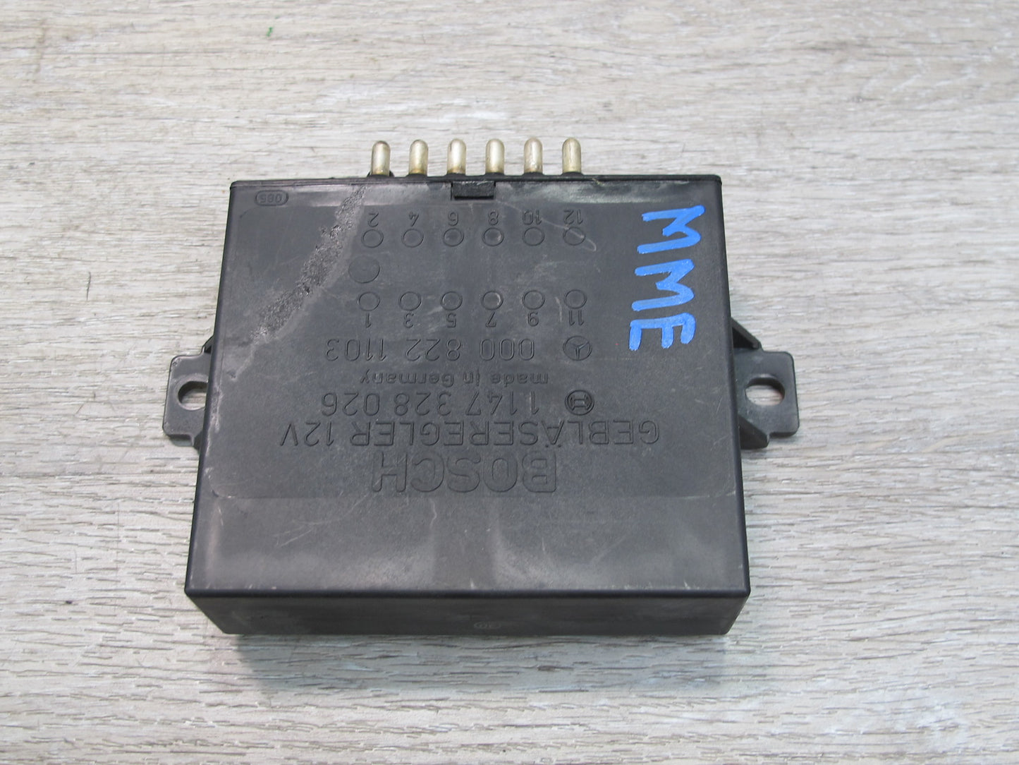 75-85 Mercedes W123 A/C Heater Blower Motor Regulator Module 1147328026 OEM