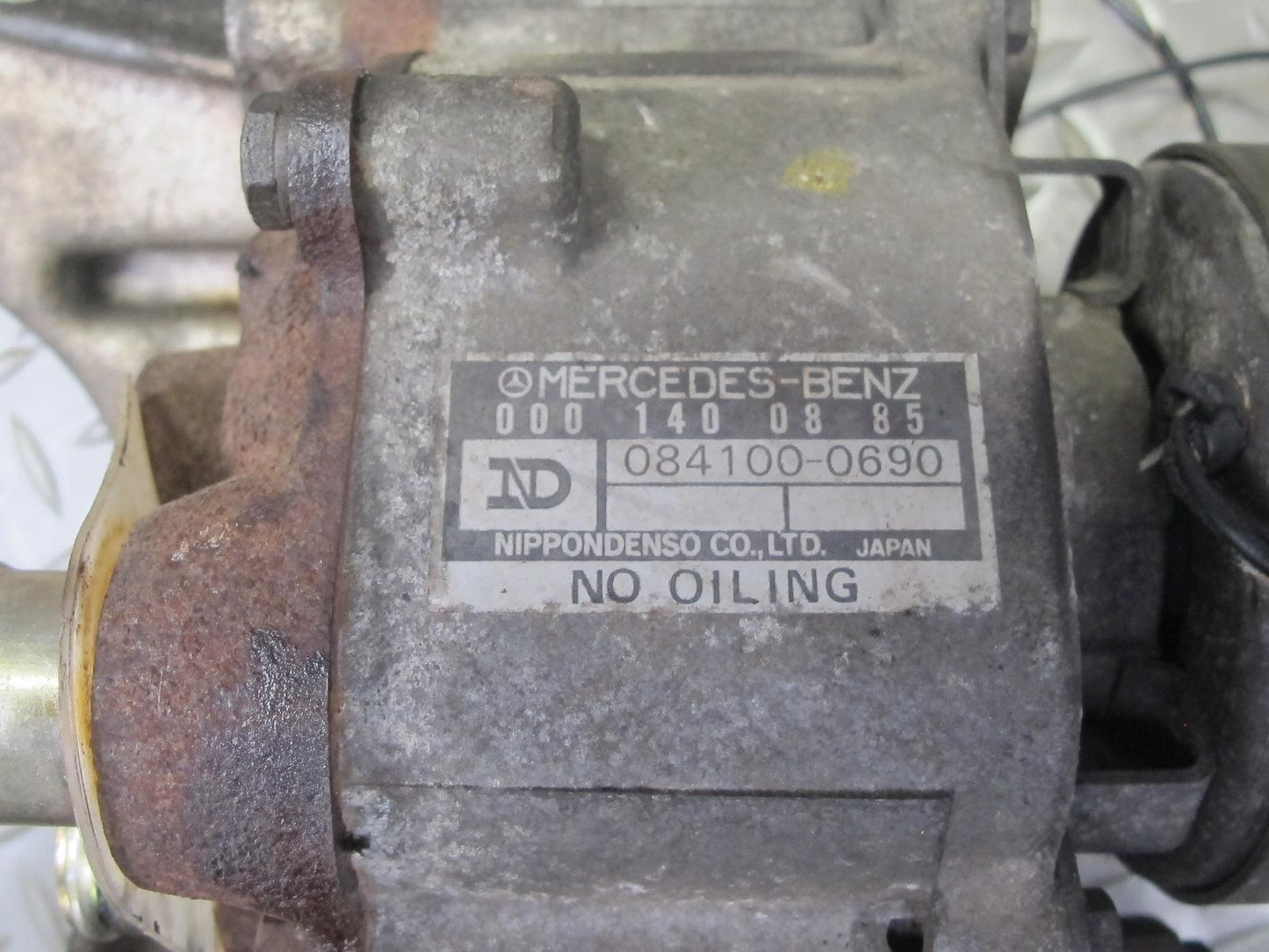 86-91 Mercedes W126 Air Injection Smog Pump 0001400885 OEM
