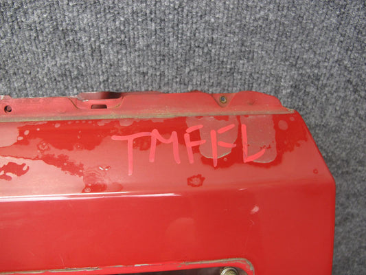 85-89 Toyota MR2 AW15 Left Driver Door Shell Panel Cover RED OEM