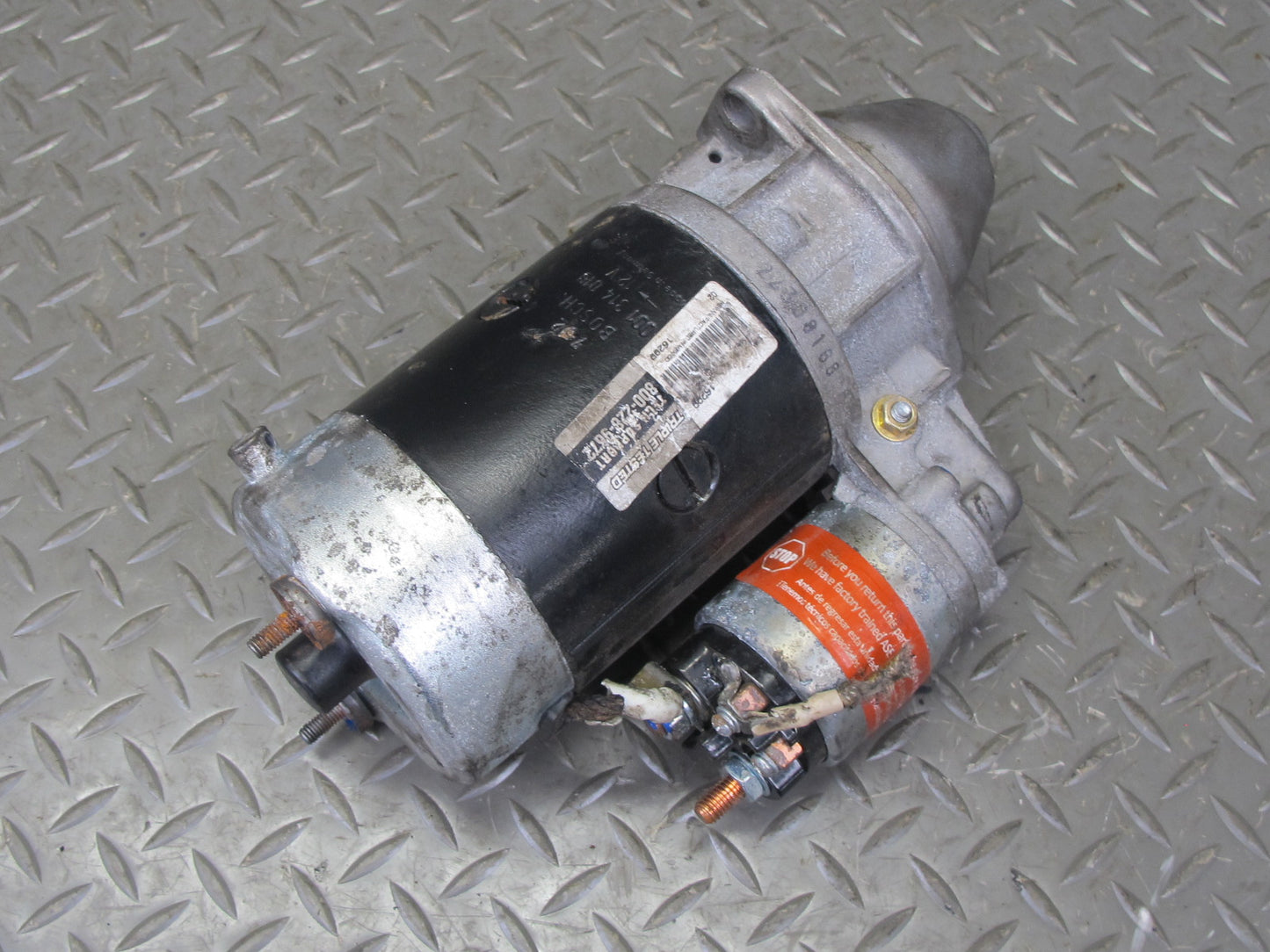 1986 Mercedes W126 560SEL 560SEC Engine Starter Motor 0001314018 OEM