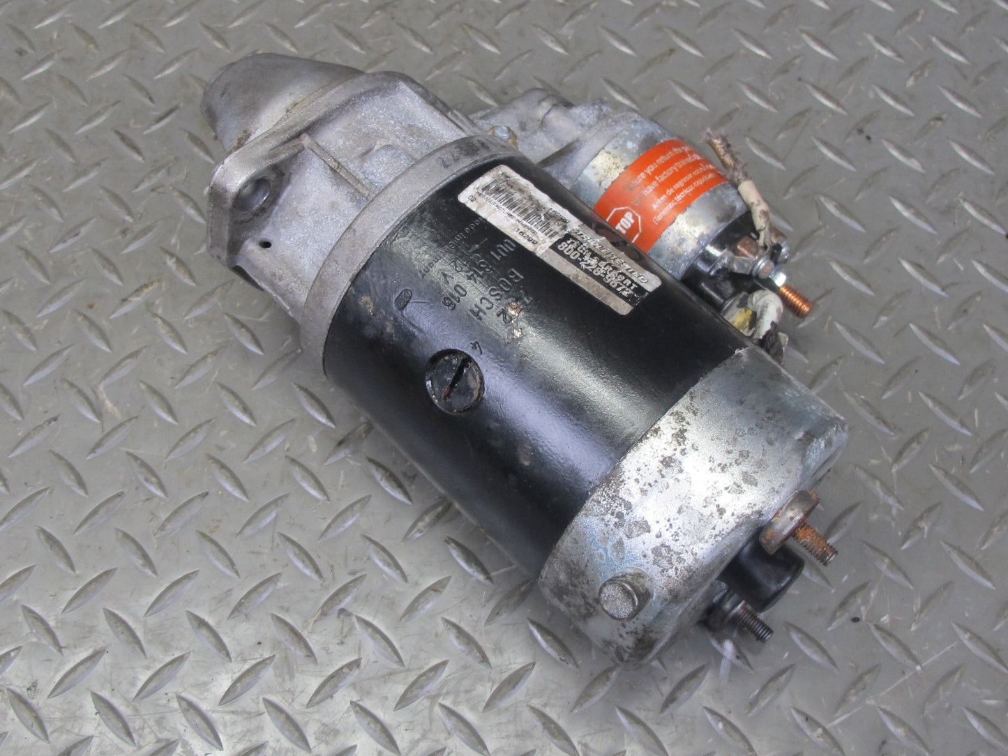 1986 Mercedes W126 560SEL 560SEC Engine Starter Motor 0001314018 OEM