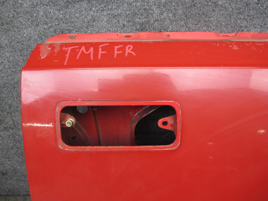 85-89 Toyota MR2 AW15 Right Passenger Door Shell Panel Cover RED OEM