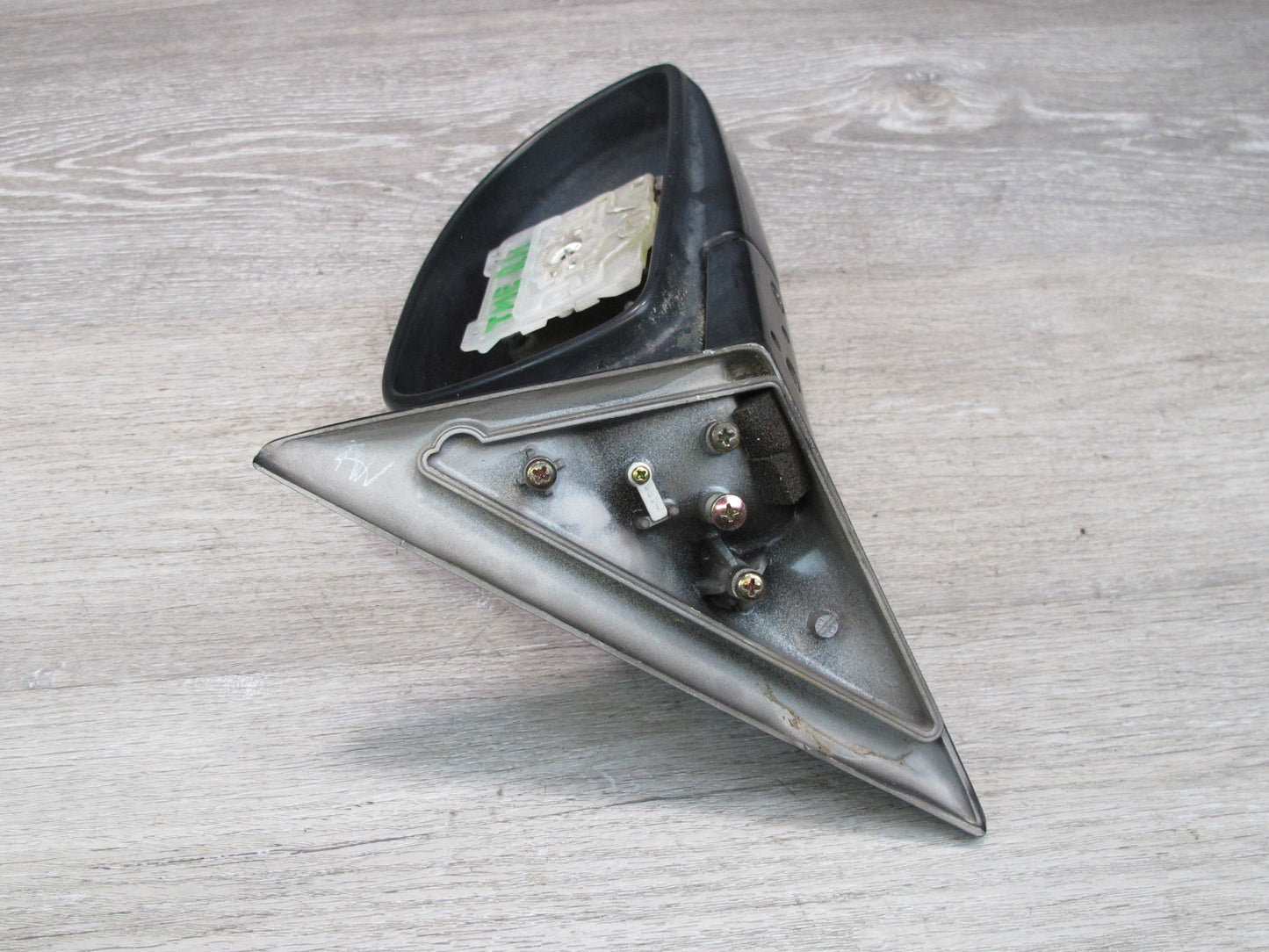 91-95 Toyota SW21L MR2 Right Pass Door Side View Power Mirror Black NO Glass OEM