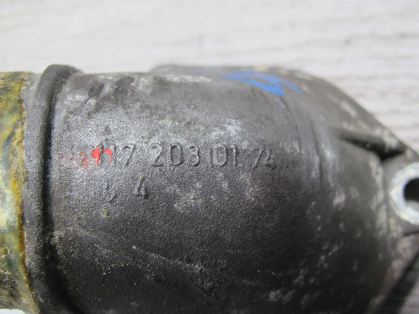 86-91 Mercedes W126 560SEC 560SEL Thermostat Housing Cover Set OEM