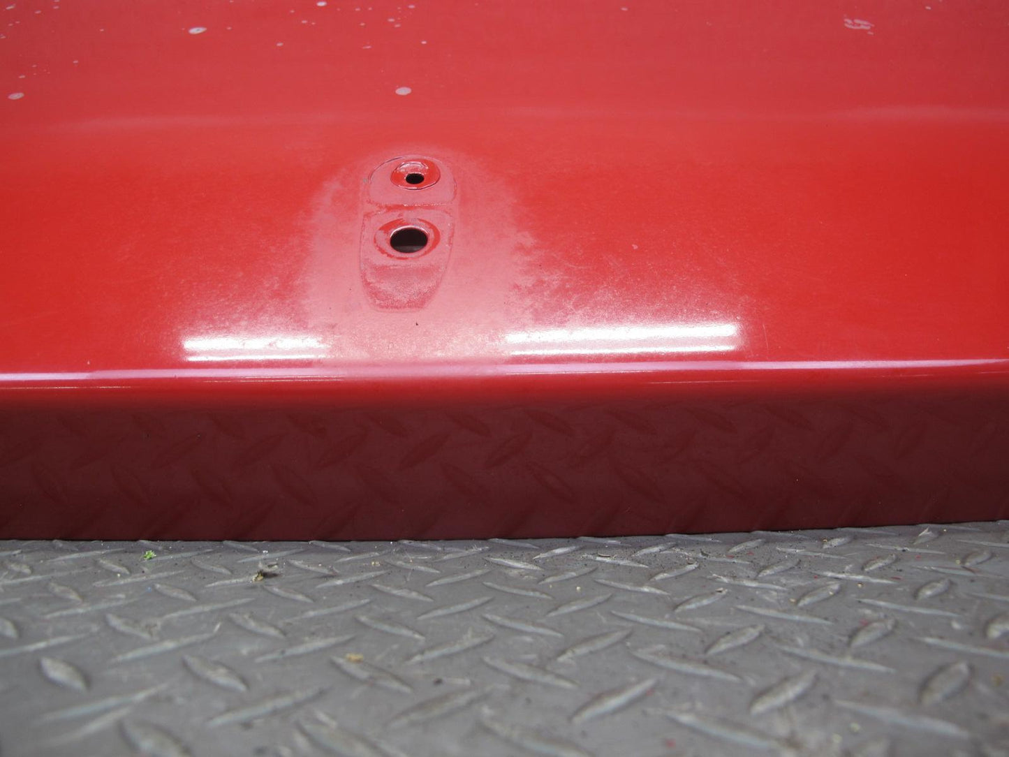 86-89 Toyota MR2 AW15 Rear Trunk Deck Lid Shell Cover Panel RED OEM