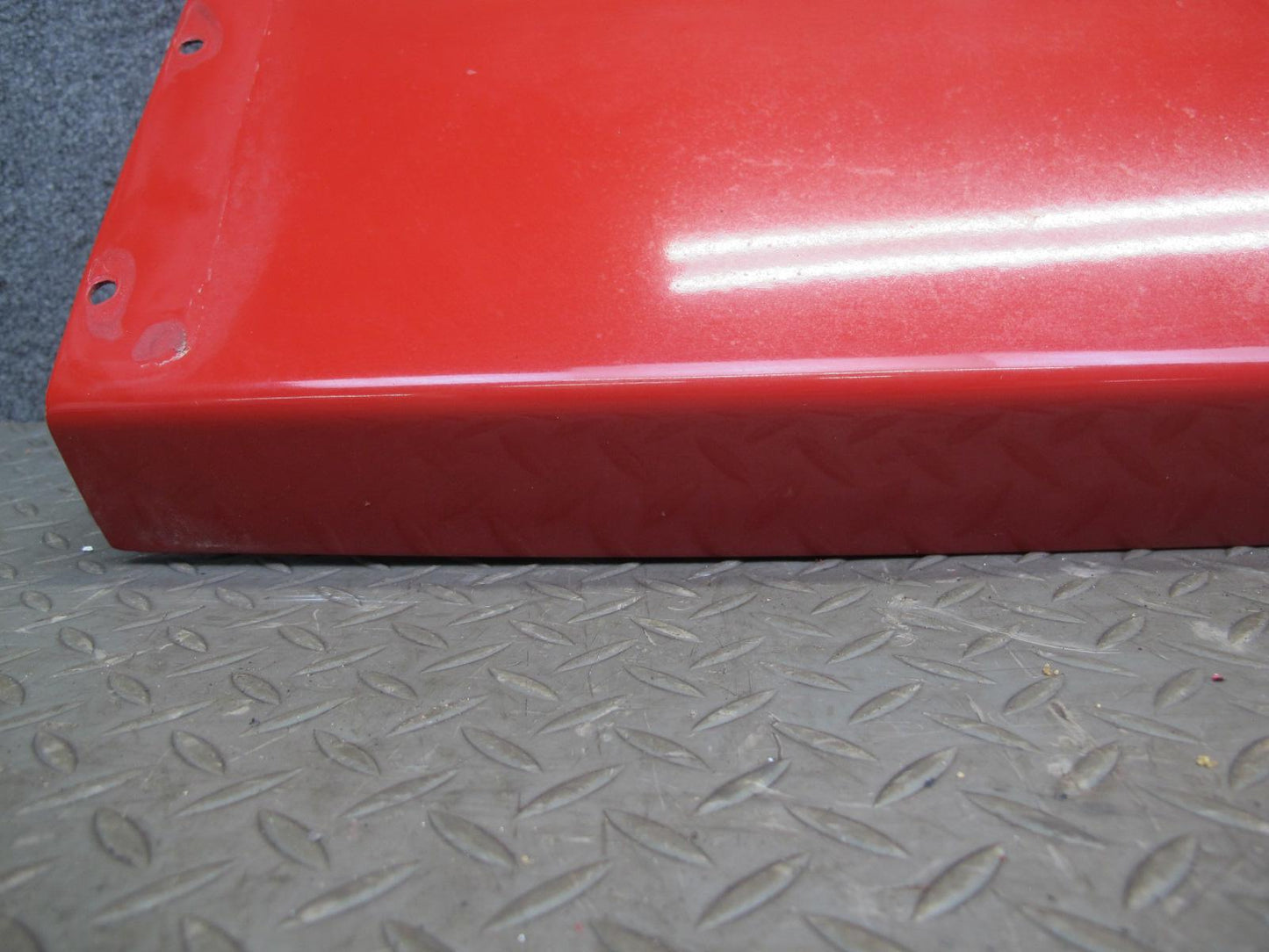 86-89 Toyota MR2 AW15 Rear Trunk Deck Lid Shell Cover Panel RED OEM