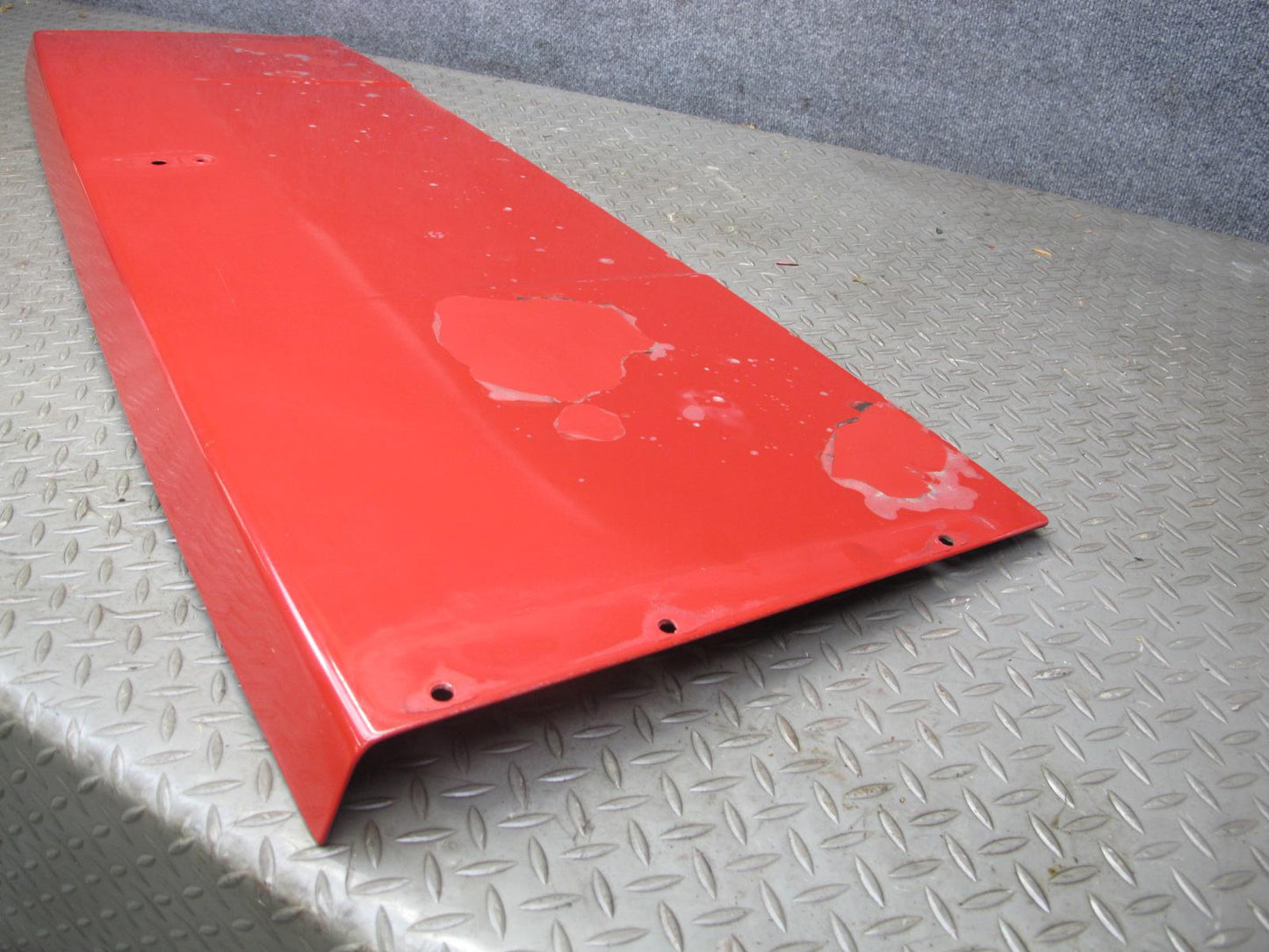 86-89 Toyota MR2 AW15 Rear Trunk Deck Lid Shell Cover Panel RED OEM