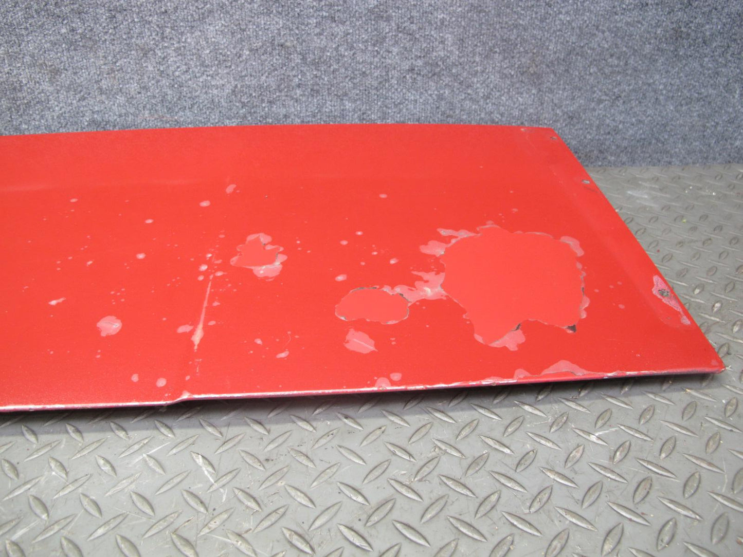 86-89 Toyota MR2 AW15 Rear Trunk Deck Lid Shell Cover Panel RED OEM