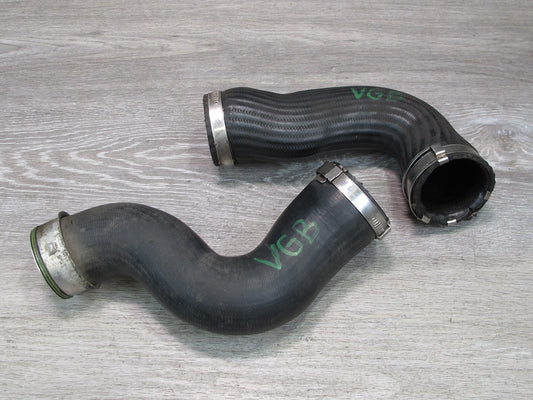 12-13 VW Golf R MK6 Set of 2 Engine Cooling Radiator Upper Water Hose Pipe OEM