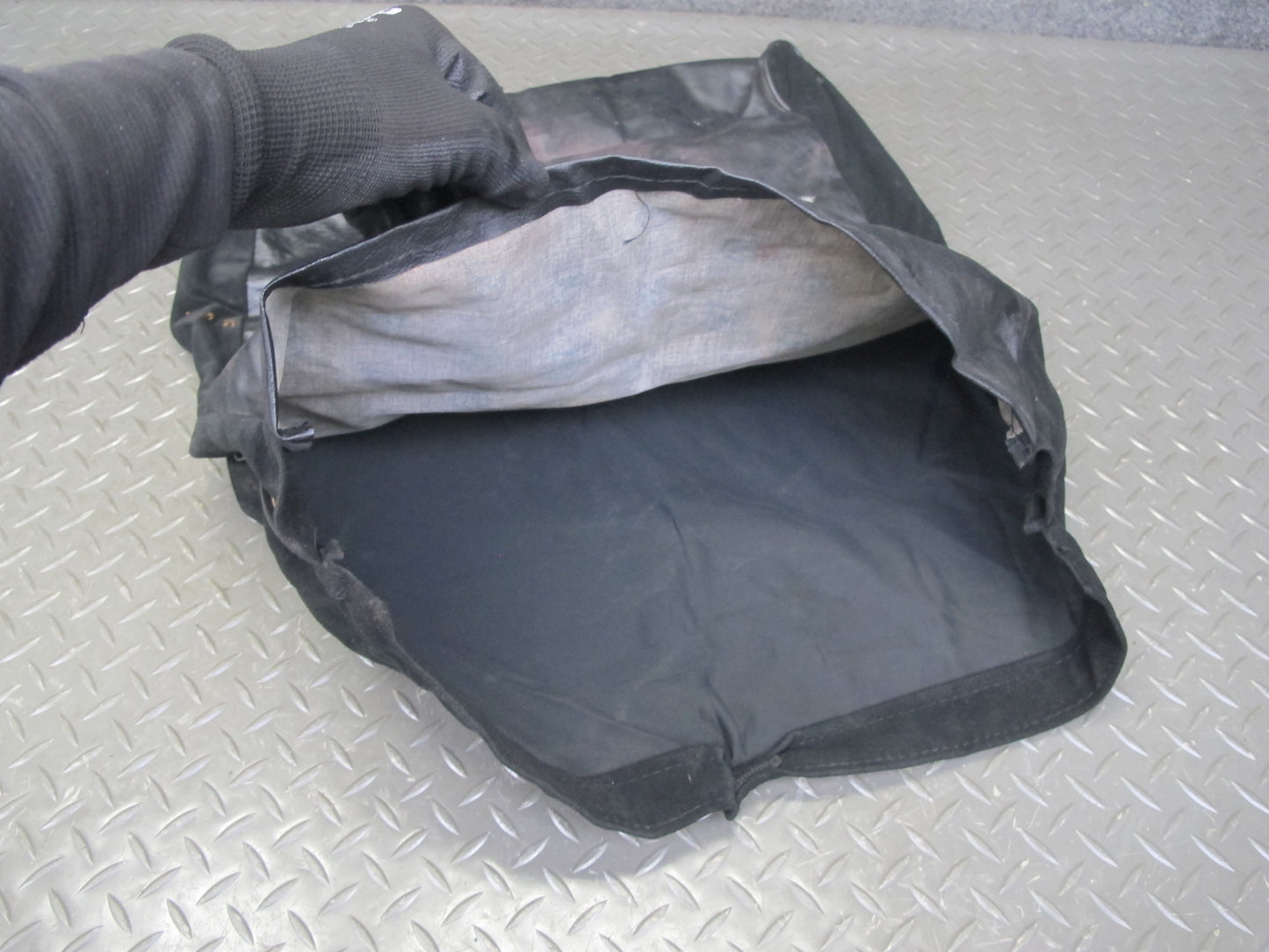 85-89 Toyota MR2 AW15 Set of 2 T-top Roof Panel Case Black OEM