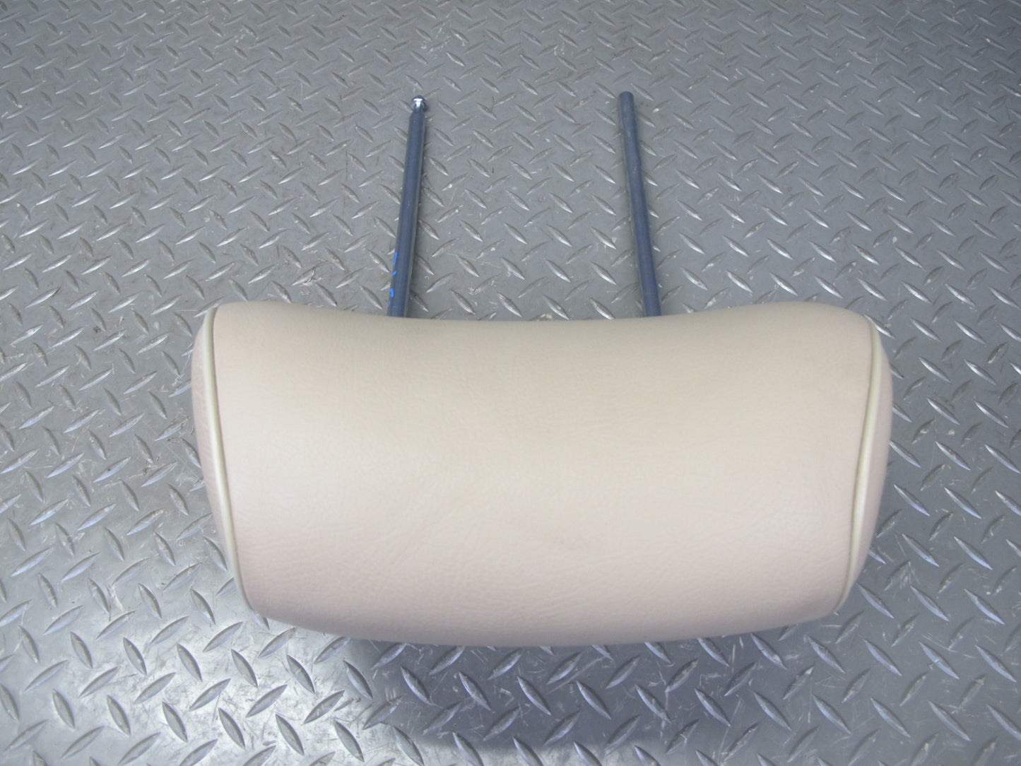 94-99 Mercedes W140 Set of 2 Front Left & Right Seat Leather Headrest OEM