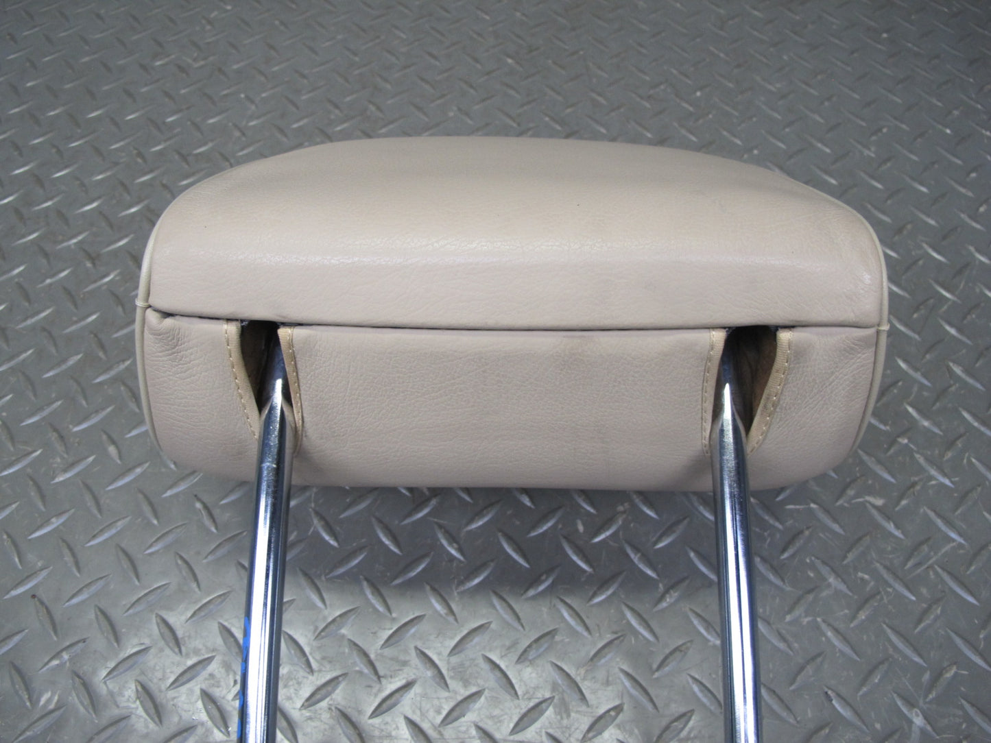 94-99 Mercedes W140 Set of 2 Front Left & Right Seat Leather Headrest OEM