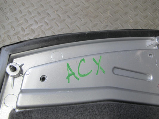 2004-2009 Cadillac XLR Convertible TOP Spoiler Wing Panel Cover Roof Trim Silver