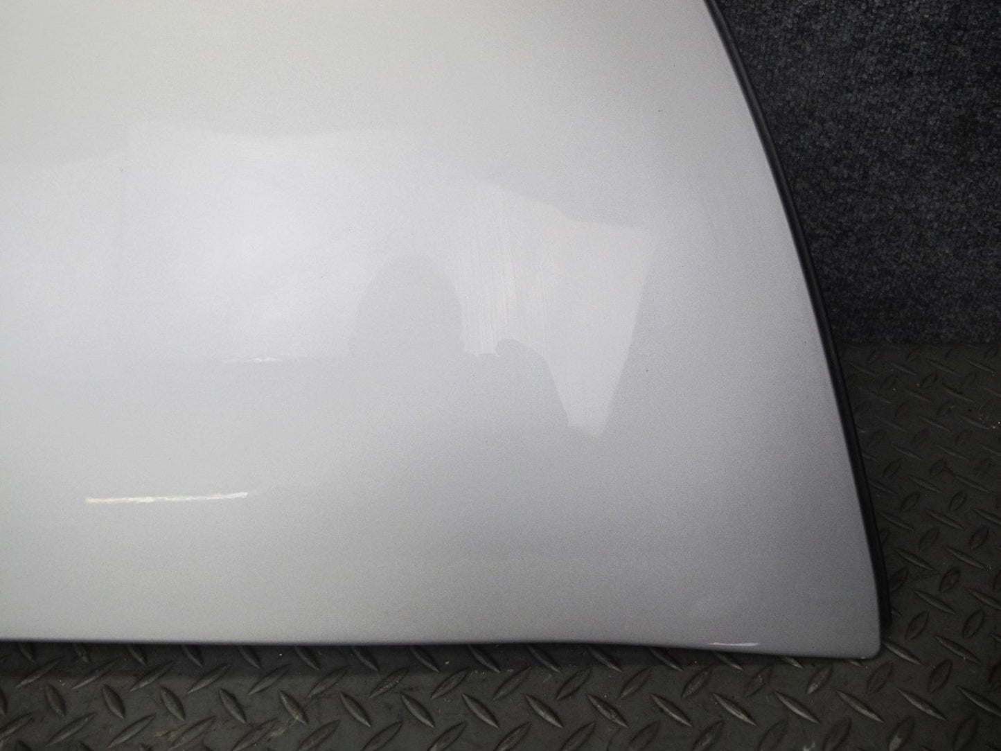 2004-2009 Cadillac XLR Convertible TOP Spoiler Wing Panel Cover Roof Trim Silver