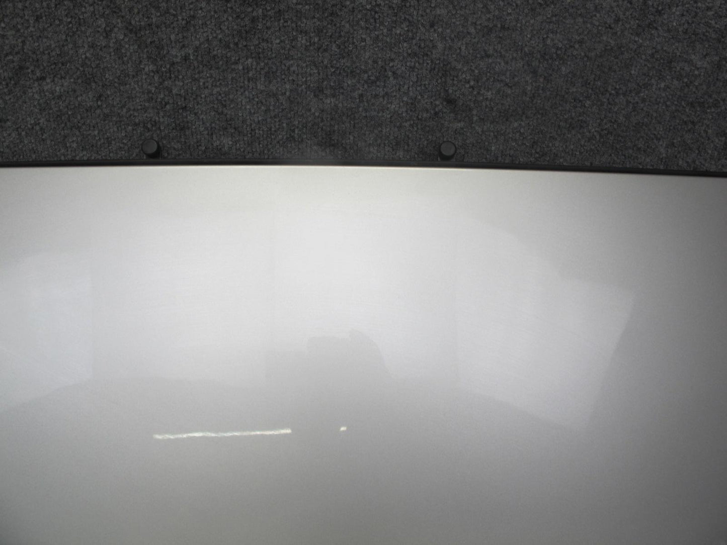 2004-2009 Cadillac XLR Convertible TOP Spoiler Wing Panel Cover Roof Trim Silver
