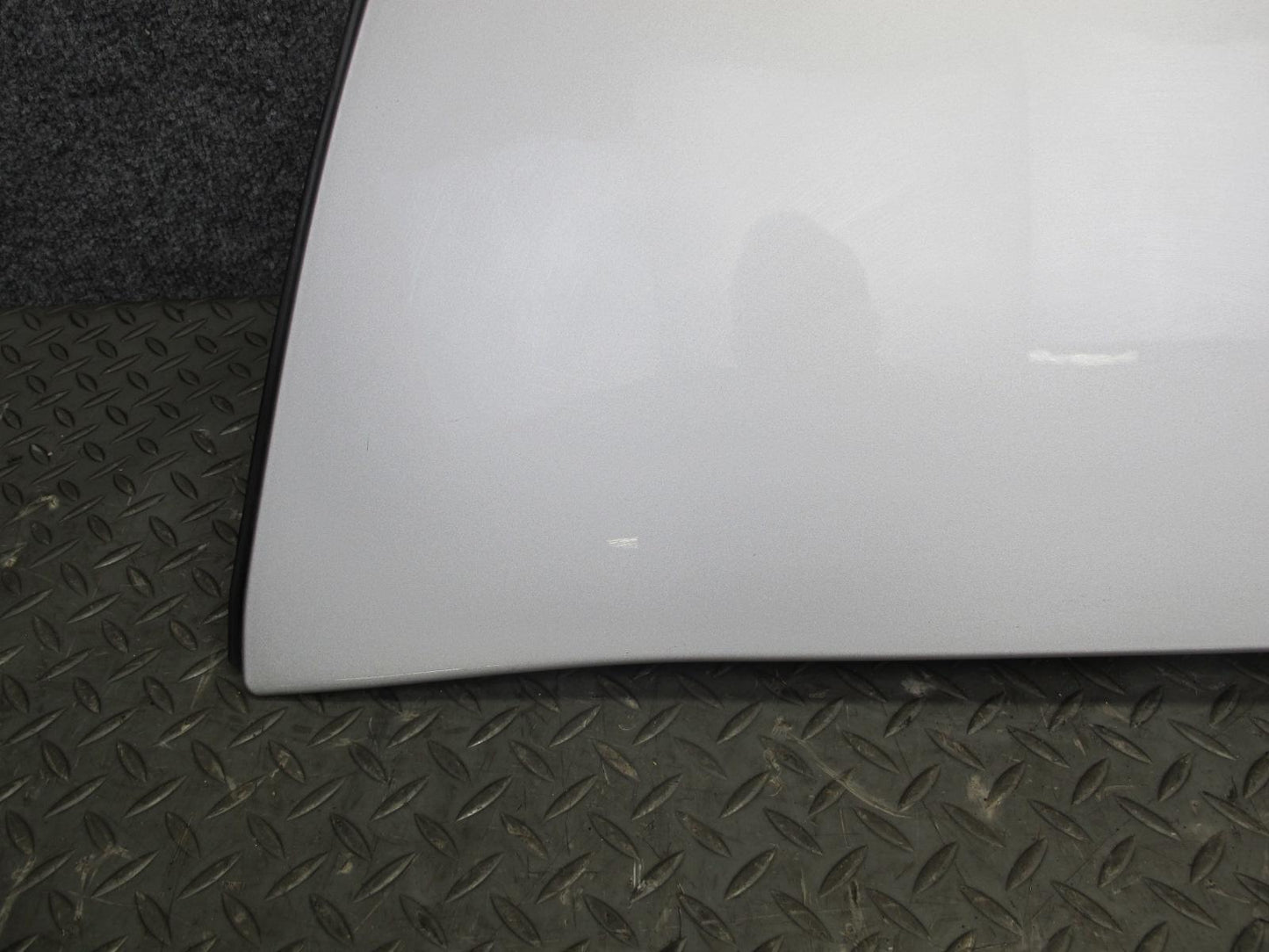 2004-2009 Cadillac XLR Convertible TOP Spoiler Wing Panel Cover Roof Trim Silver